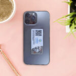 Microchip sticker on Phone